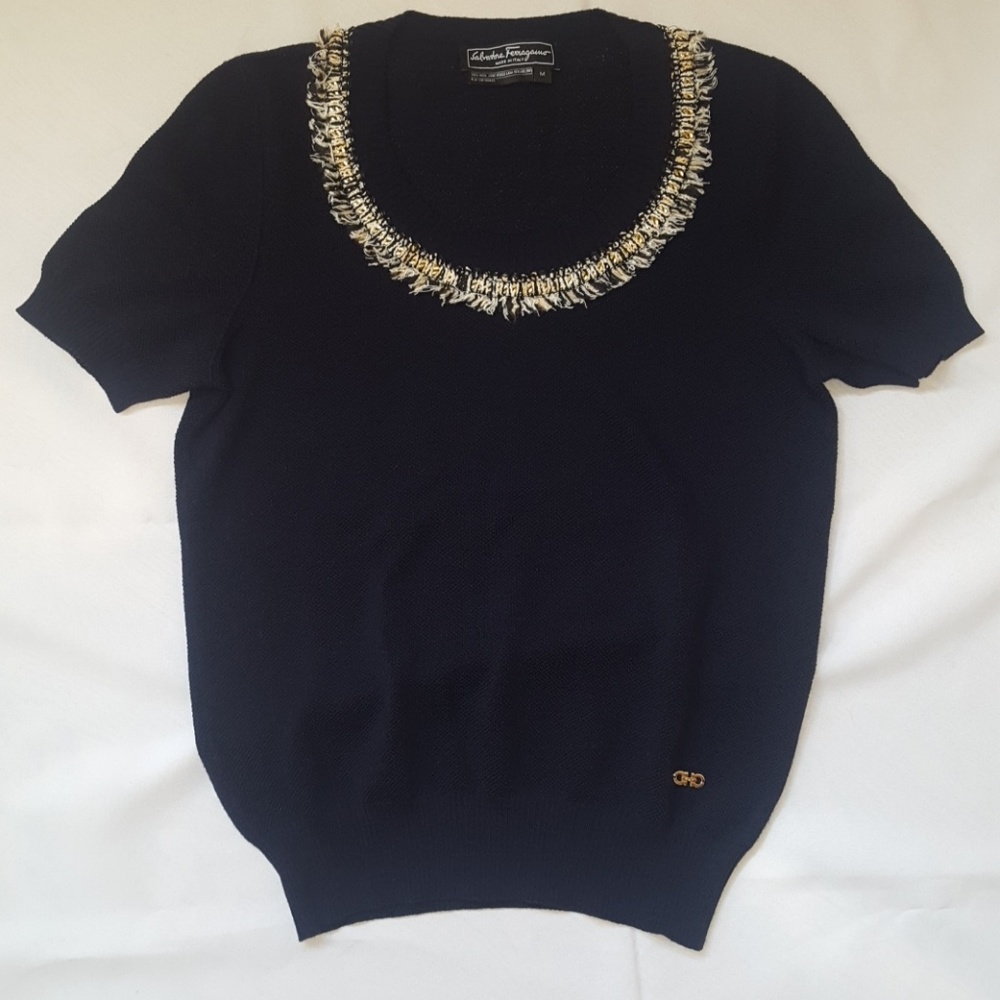 Salvatore Ferragamo Fine Knit Sweater